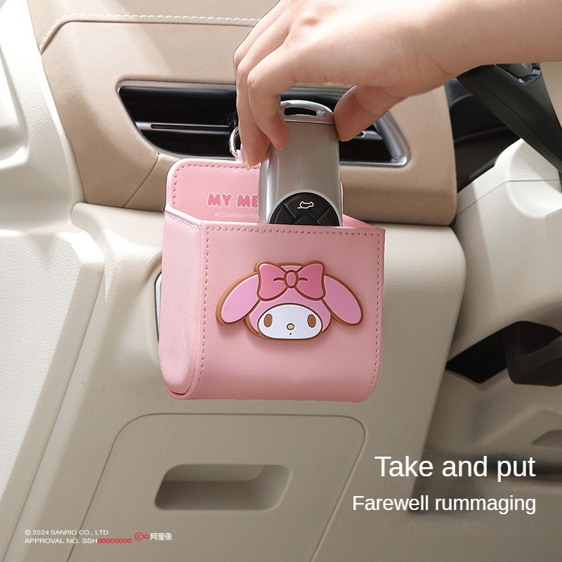 Sanrio Kuromi Hello Kitty Car  - Kawaii Tech Accessories review and price